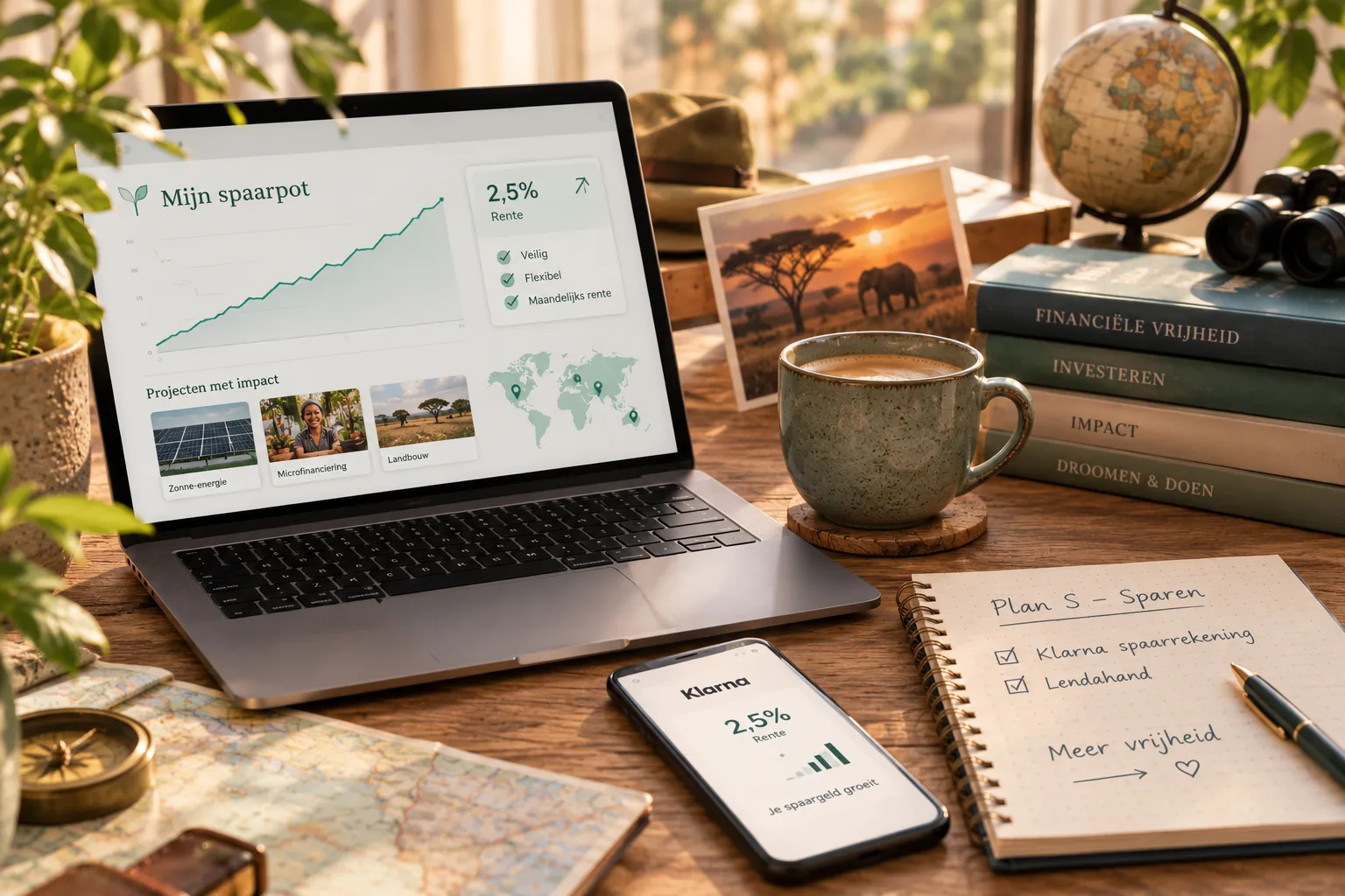 Plan S: sparen en impact investeren als stabiele basis